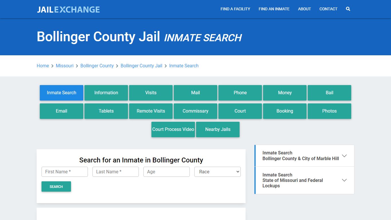 Bollinger County Jail, MO Inmate Search: Roster & Mugshots